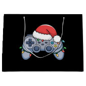 Video Game Controller kerstkerstkerstkerstkerstman Groot Cadeauzakje (Voorkant)