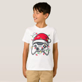 Video Game Controller kerstkerstkerstkerstkerstman T-shirt (Voorkant volledig)