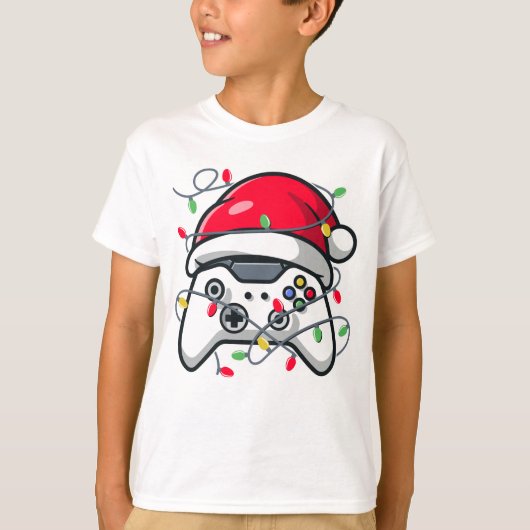 Video Game Controller kerstkerstkerstkerstkerstman T-shirt (Voorkant)