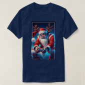 Video Game Controller Kerstmis Hoed Jongens XMA T-shirt (Design voorkant)