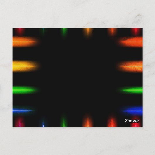 Video Game Controller Neon Gaming Verjaardag Kaart (Achterkant)