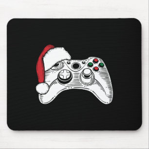 Video-game Controller Santa Hat Kerstmis Gaming X Muismat