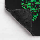 Video Game Controller Shamrock Irish Gamer St. Pat Muismat (Hoek)