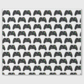 Video Game Gamer Gaming Verjaardag Cadeaupapier (Vlak)