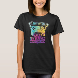 Video Game Gaming Quote Gamer Pun Tekst Ontwerp T-shirt