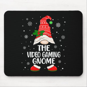 Video Game Gnome Grappige Bijpassende Familie Kers Muismat
