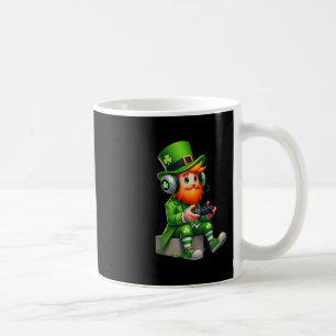 Video Game Kabouter St. Patrick's Dag Gamer Kinder Koffiemok