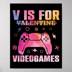 Video game Lover Quote Gamer Pun Grafische Text De Poster