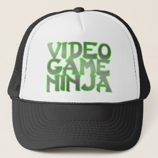 VIDEO GAME NINJA (groen) Trucker Pet