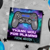 Video Game Niveau Omhoog Verjaardagsfeestje Favor Bedankjes Labels