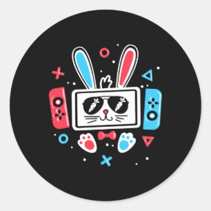 Video Game Paashaas Gamecontroller Gamer Bo Ronde Sticker