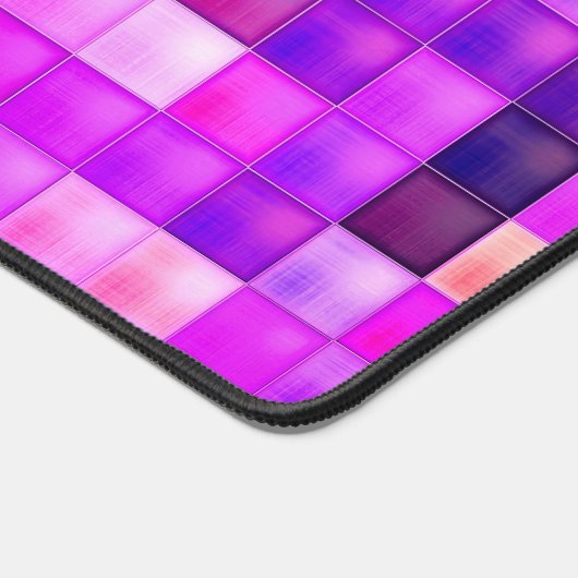 Video Game Pixels Pink Square Pattern (Coin)