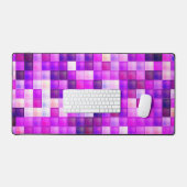 Video Game Pixels Pink Square Pattern (Clavier et souris)