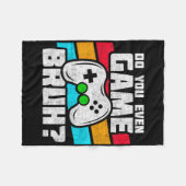 Video Game Player - PC Console Online Gaming - Fun Fleece Deken (Voorkant (Horizontaal))