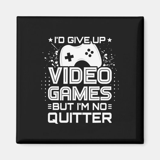 Video Game Player - PC Console Online Gaming - Fun Magneet (Voorkant)