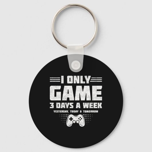 Video Game Player - PC Console Online Gaming - Fun Sleutelhanger (Voorkant)