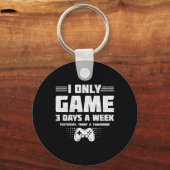 Video Game Player - PC Console Online Gaming - Fun Sleutelhanger (Voorkant)