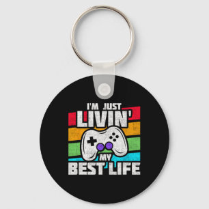 Video Game Player - PC Console Online Gaming - Fun Sleutelhanger