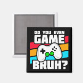 Video Game Player - Video Gaming - Funny Gamer Magneet (Voorkant / Achterkant)