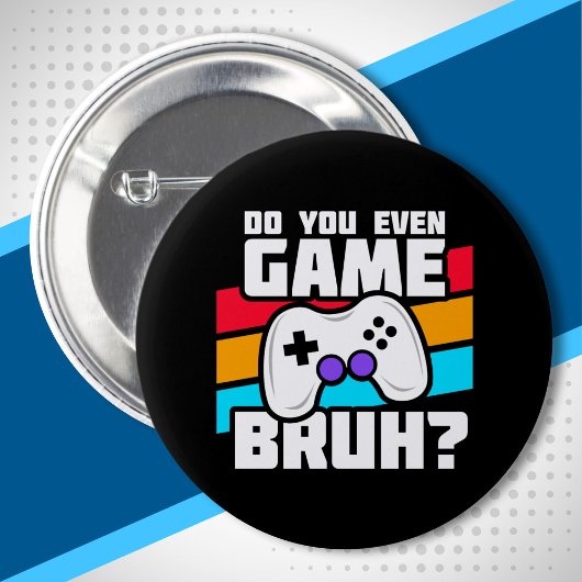 Video Game Player - Video Gaming - Funny Gamer Ronde Button 5,7 Cm