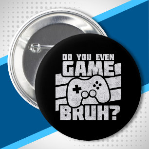 Video Game Player - Video Gaming - Funny Gamer Ronde Button 5,7 Cm