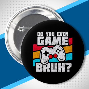 Video Game Player - Video Gaming - Funny Gamer Ronde Button 5,7 Cm