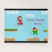 Video Game Race Puzzle Legpuzzel (Horizontaal)