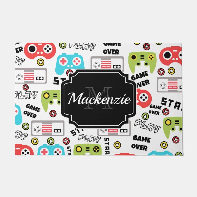 Video-game Retro Deurmat (Voorkant)