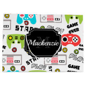 Video-game Retro Groot Cadeauzakje (Achterkant)