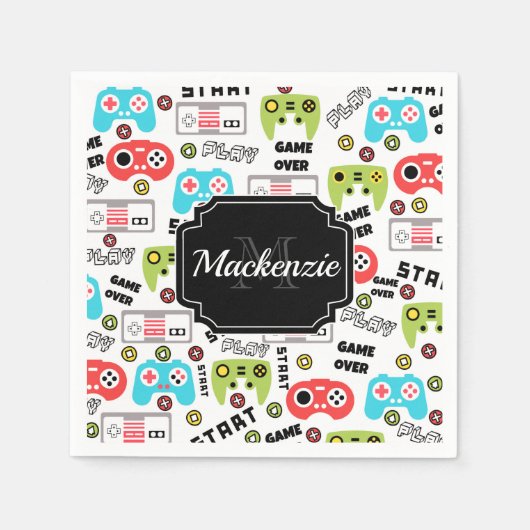 Video-game Retro Servet (Voorkant)