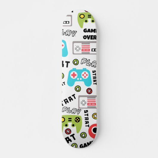 Video-game Retro Skateboard (Voorkant)