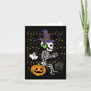 Video Game Skelet Halloween Kostuum Mannen Jongens Kaart