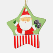 Vidéo Gamer Cadeau en céramique ornement (Gauche)