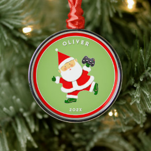 Video Gamer Collectible Metalen Ornament