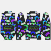 VIDEO GAMER GAMING Kids Verjaardagsfeest Bedankdoosjes (Ongevouwen)