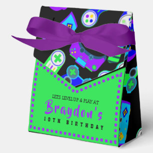 VIDEO GAMER GAMING Kids Verjaardagsfeest Bedankdoosjes