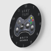 Video Gamer Large Clock Grote Klok (Hoek)