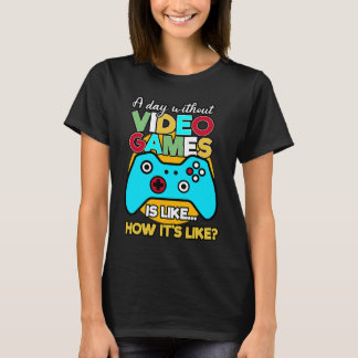 Video games Citaat-liefde voor videospelletjes T-shirt