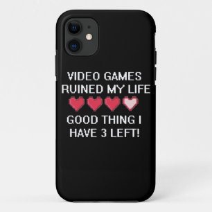 Video games hebben mijn levensstijl vernietigd 1 iPhone 11 hoesje