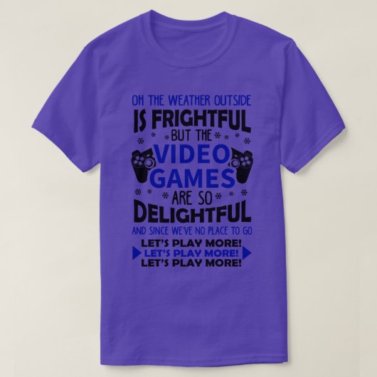 Video Games Lelijke Kersttrui 2 T-shirt (Design voorkant)