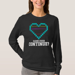 Video games Pixel Heart Gamer 1 T-shirt