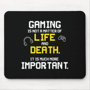Video games spelen Fun PC Console Gamer Geek Muismat
