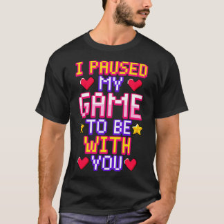 Video Games Valentijnsdag Mannen Tiener Jongens Gi T-shirt