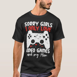 Video Games Valentijnsdag Party Idee T-shirt