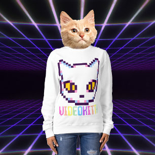 VIDEO KITTY CAT PIXEL ART TRUI