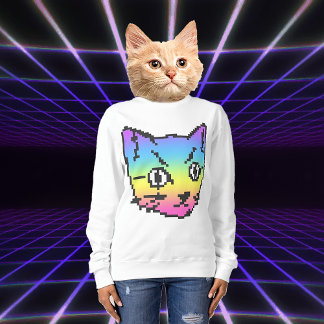 VIDEO KITTY CAT PIXEL ART TRUI