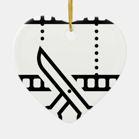 Video knippen keramisch ornament (Voorkant)