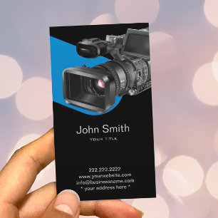 Video-opname Fotografie Professional Visitekaartje