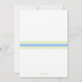 Vidéo Photo Invitation à la fête d'anniversaire (Dos)