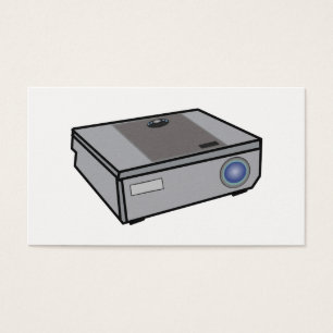 Video projector visitekaartje
